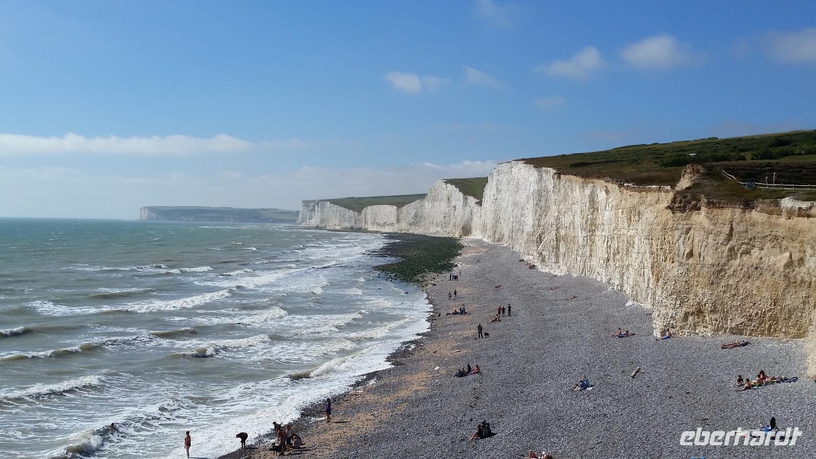 Birling Gap mit den Seven Sisters