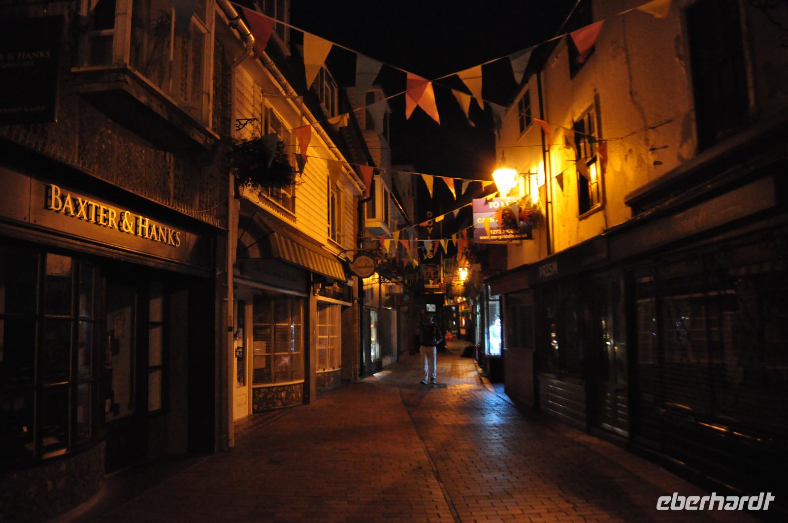 Brighton - The Lanes - Die schmalen Gassen