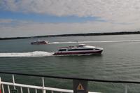 Fähre zur Isle of Wight über die Meerenge Solent