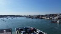 Fähre zur Isle of Wight über die Meerenge Solent