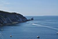 Isle of Wight - Westspitze mit Kreideklippen 