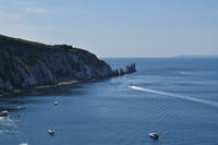 Isle of Wight - Westspitze mit Kreideklippen 
