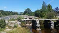Dartmoor - Clapperbridge von Postbridge
