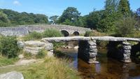 Dartmoor - Clapperbridge von Postbridge