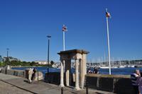 Plymouth - Mayflower Steps - Von hier brach die Mayflower mit den English Pilgrims in die Neue Welt nach Amerika auf