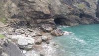 Tintagel Castle - Merlin's Cove - Flut