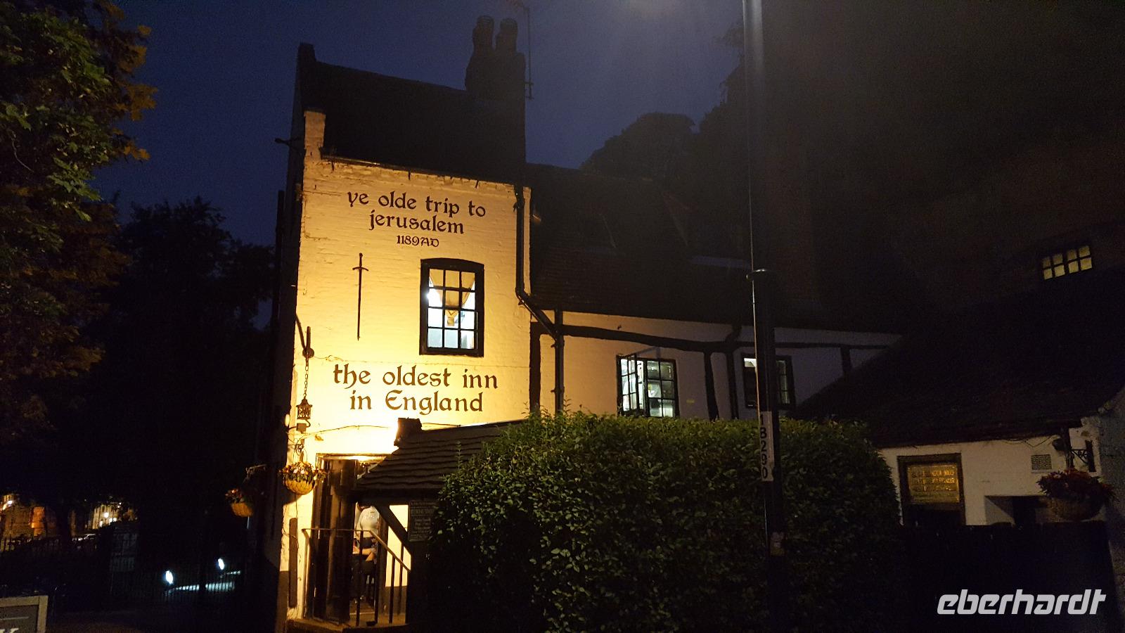 049 Nottingham, ye olde trip to jerusalem, außen