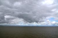 115 Fähre Heysham-Douglas, Blick zum Lake District