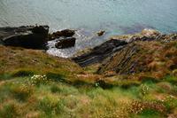 178 Isle of Man, Felsformation bei Peel Castle