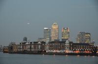 094 London, Aussicht vom Pub The Prospect of Whitby