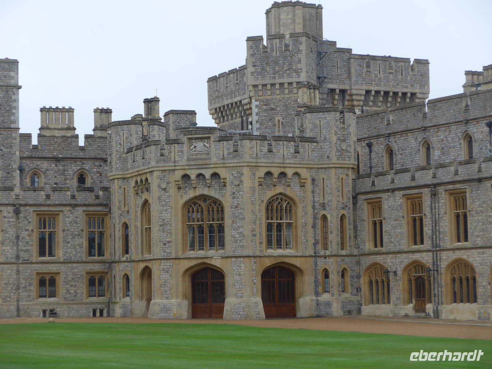 Windsor Castle - Eingang zu Privaträumen der Queen