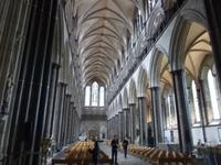 Kathedrale von Salisbury, Langhaus von innen