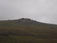 einer der Tors - Granitfelsbildungen im Dartmoor