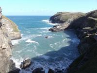 Burgbucht von Tintagel, Cornwall