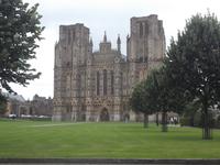 die Kathedrale von Wells mit ihrer berühmten Schirmfassade