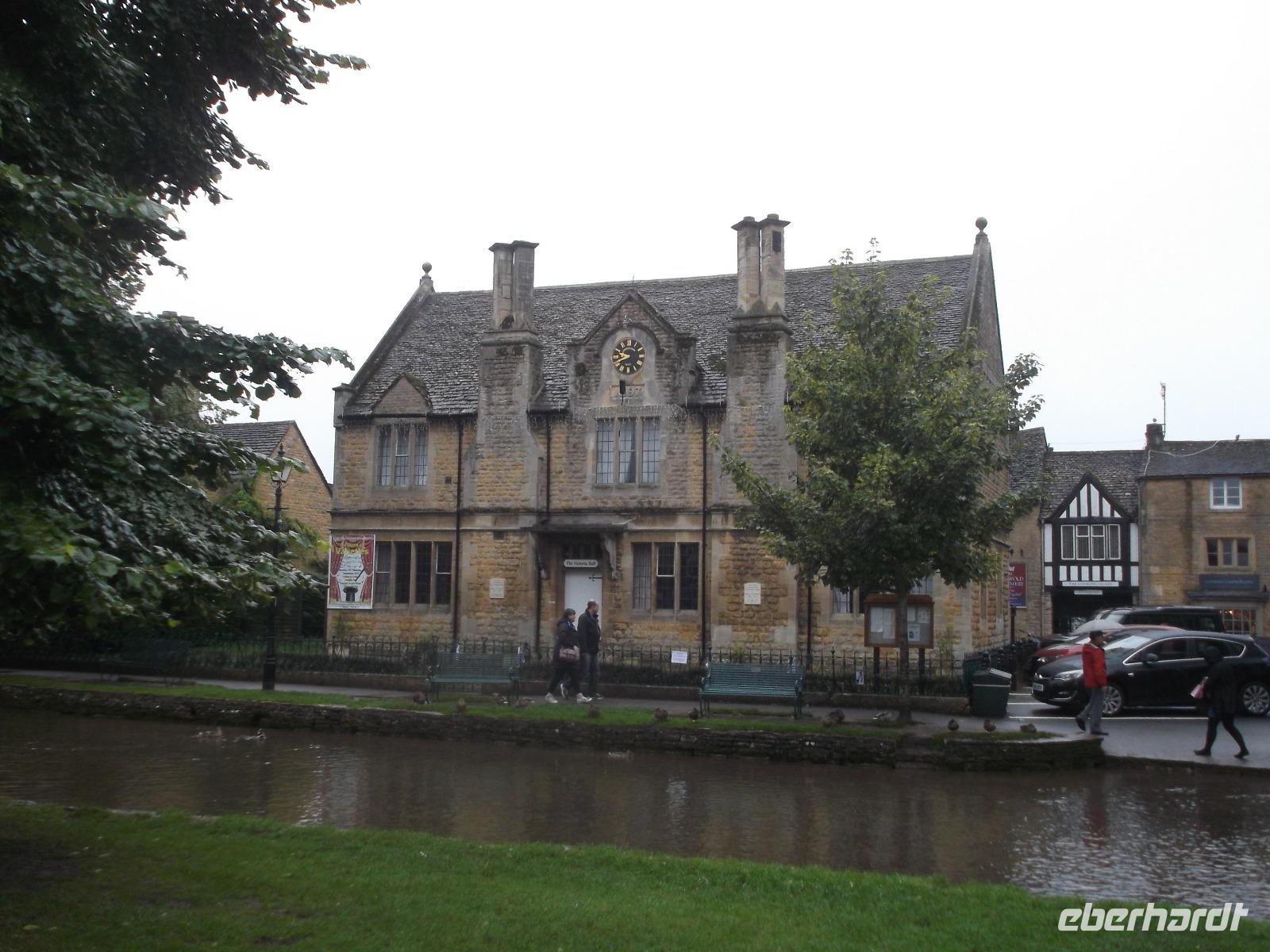alte Stadthalle und Börse von Bourton-on-the-Water