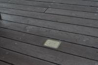 Portsmouth - HMS Victory - Stelle an der Admiral Nelson tödlich getroffen wurde