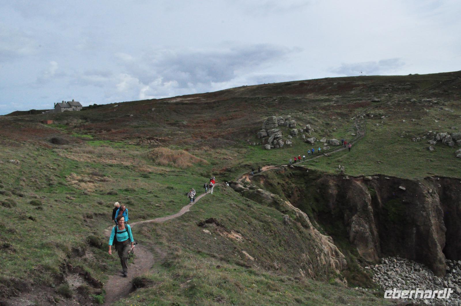 Wanderung Porthcurno - Land's End