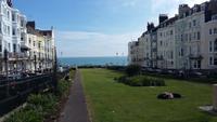 Typische Architektur in Kemptown, Brighton