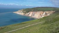Blick auf die Alum Bay, Isle of Wight 