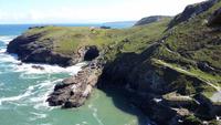 Blick vom Tintagel Castle 