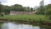 Die Airlington Row im Cotswold-Dorf Bibury 