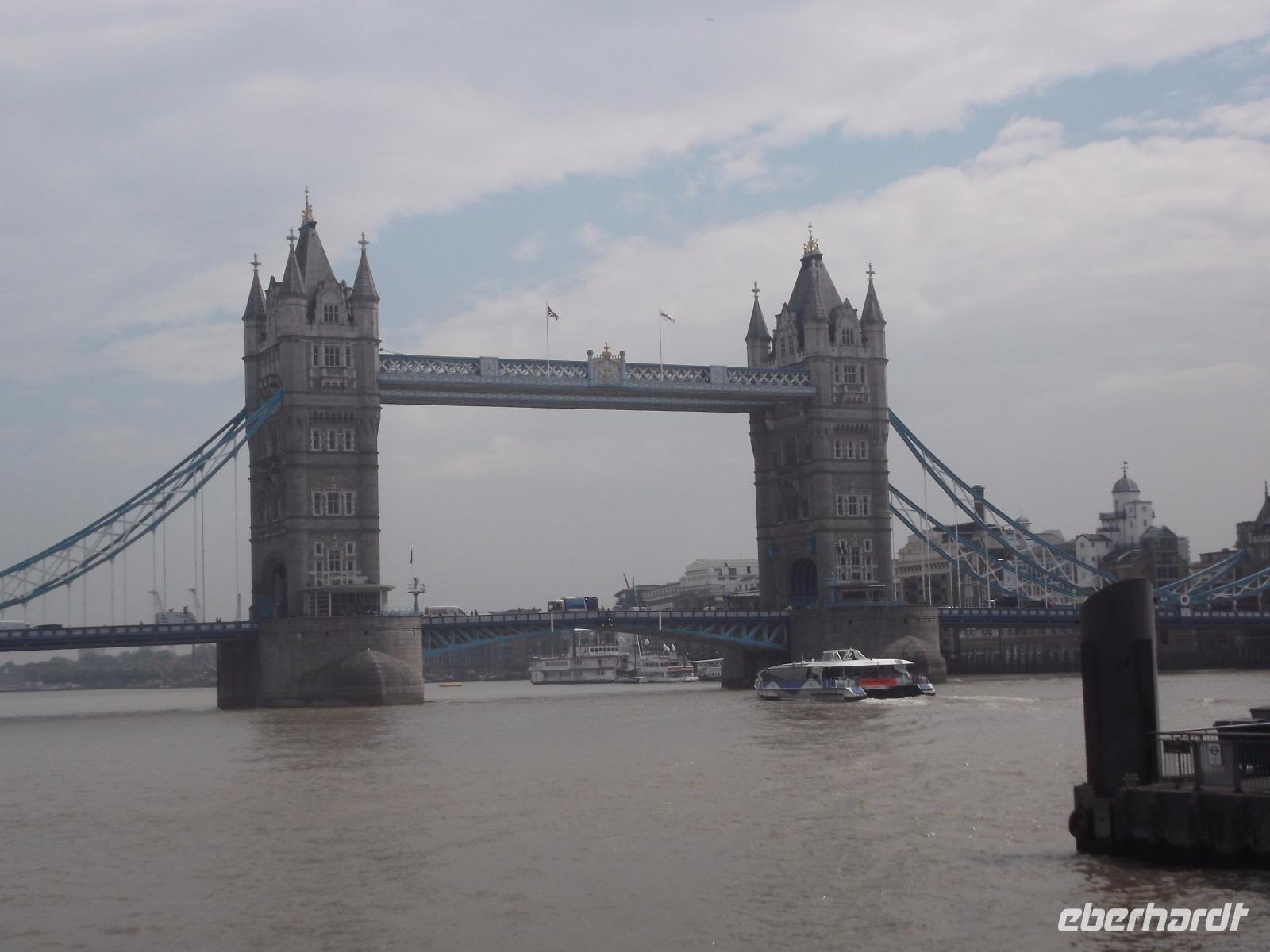 Tower Bridge, eines der Londonder Wahrzeichen