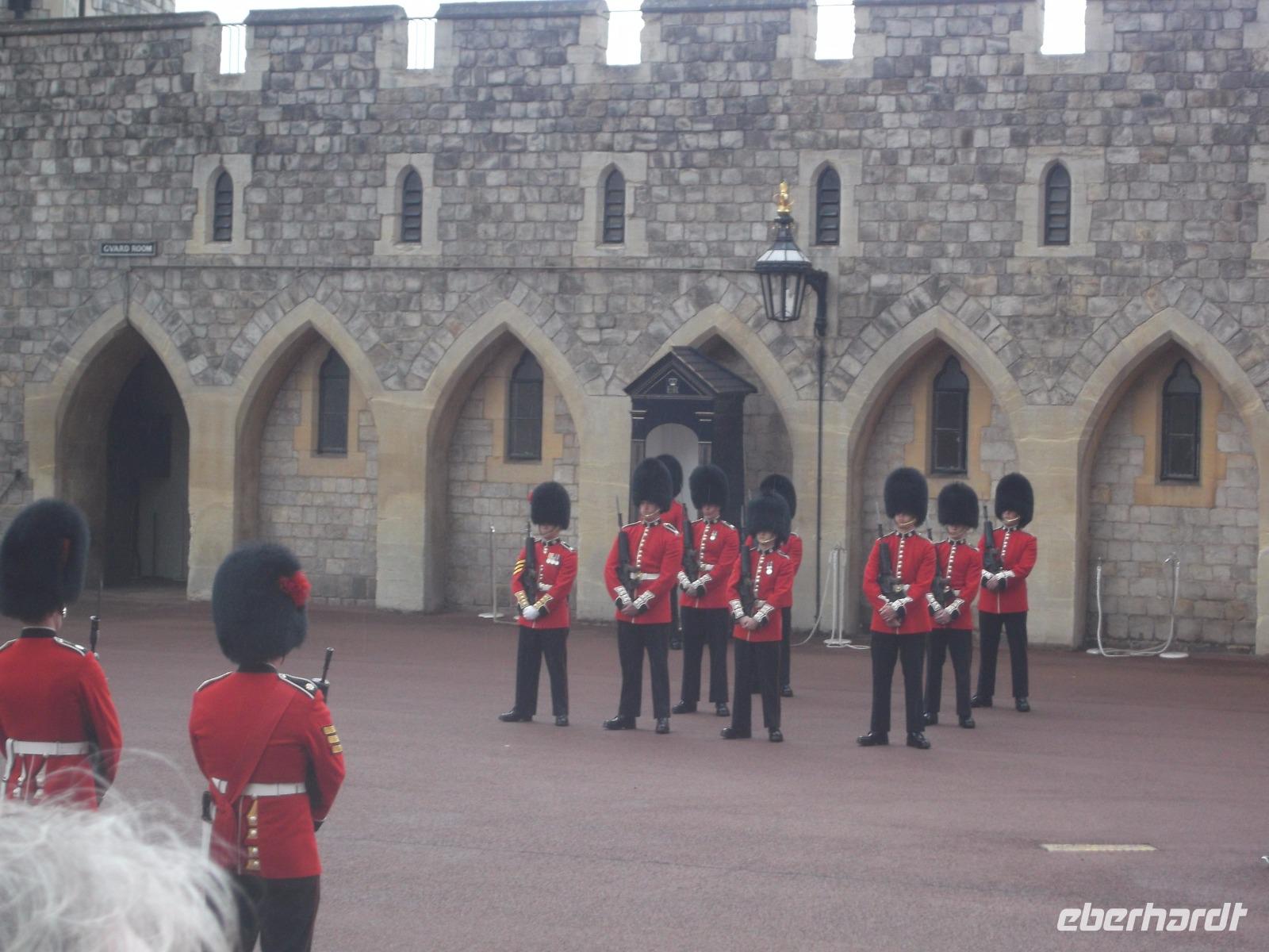 in Windsor bei der Wachablösung
