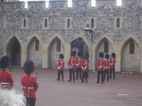 in Windsor bei der Wachablösung