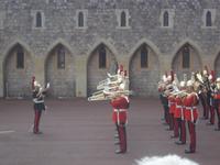 in Windsor bei der Wachablösung