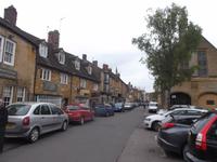 Marktstraße von Moreton-in-March, Cotswolds