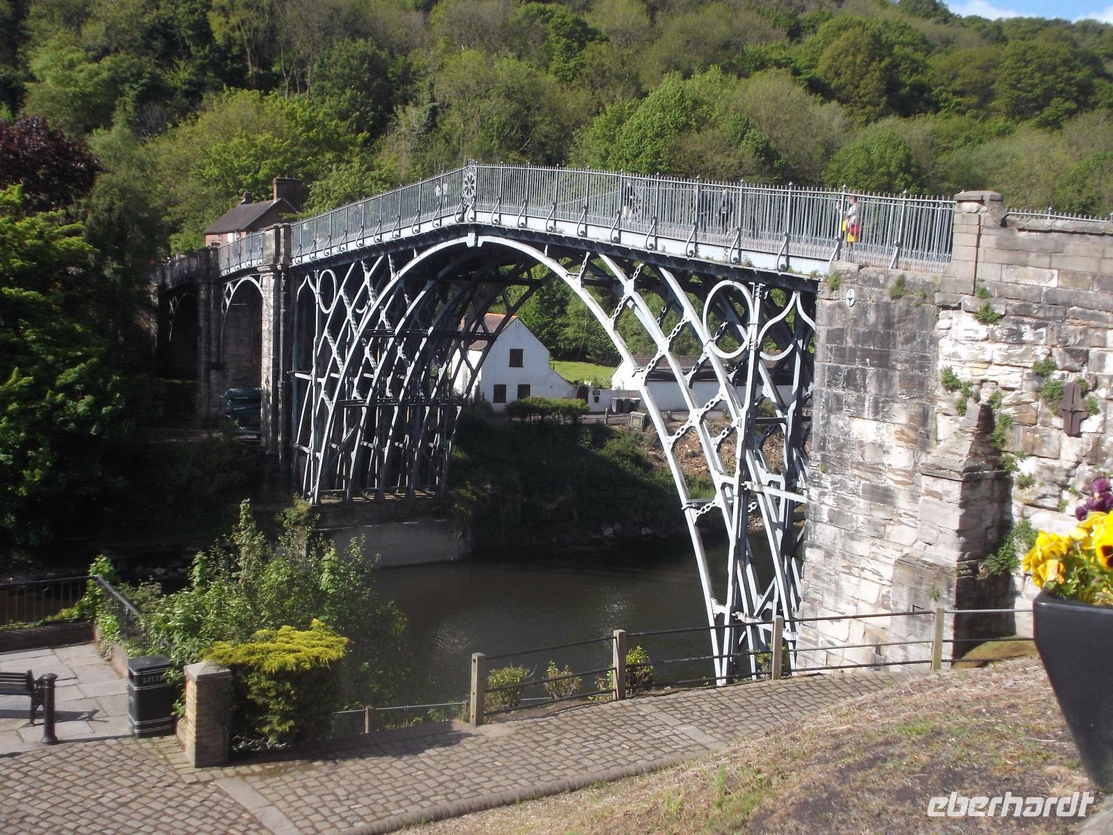 Ironbridge, erste (guss)eiserne Brücke der Welt