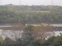 Menai Strait in Wales, die Meerenge zwischen WAles und der Isle of Anglesey