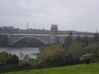 Britannia Bridge zur Isle of Anglesey