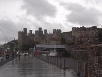 Conwy, Blick zur Burg
