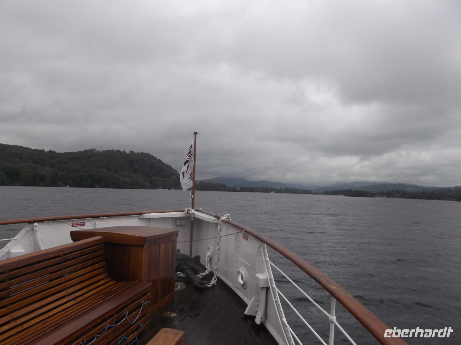 Bootsfahrt auf dem Lake Windermere