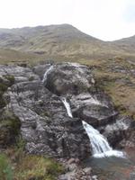Schottische Highlands, Wasserfall im Glencoe-Tal