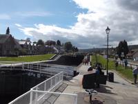 Kaledonischer Kanal, Schleusentreppe von Fort Augustus