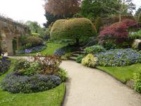 Hever Castle - blaue Ecke