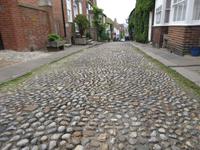 Pflasterung in der Mermaid  Street