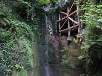 Wasserfall im Shanklin Chine