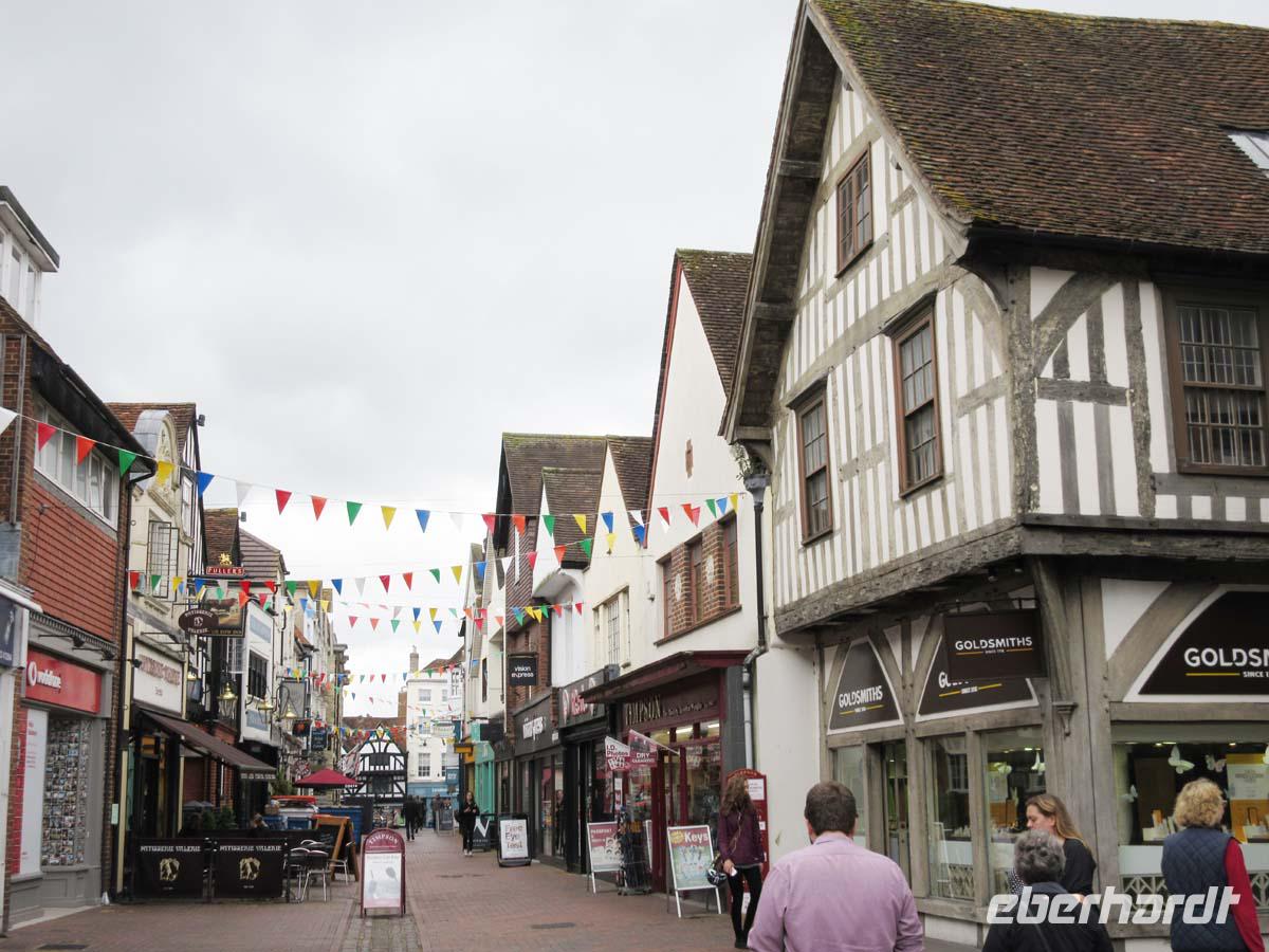 Salisburys Altstadt it z. T. noch mittelalterlich