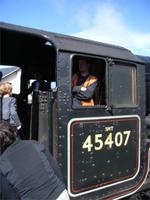 Jacobite Steam Train, Detail
