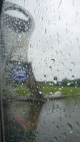 Regen am Falkirk Wheel