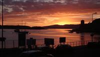 Sonnenuntergang in Oban