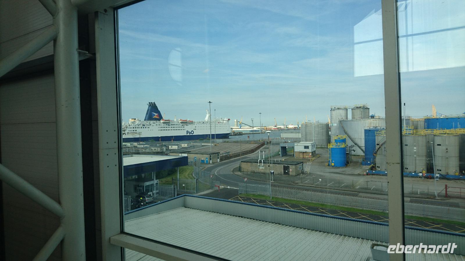 Im Fährhafen von Kingston upon Hull