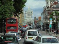Fahrt durch die Londoner Tower Bridge