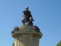 Shakespeare, Gower Denkmal in Stratford