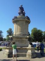 Shakespeare, Gower Denkmal in Stratford