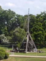 Warwick Castle, großes Trebuchet